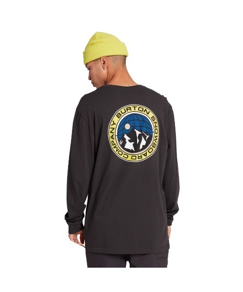 BURTON（バートン）の「オーガーニックコットン 長袖 ロングスリーブ Tシャツ（Tシャツ/カットソー・メンズ・パープル/アイボリー/ダークグレー・S/M/L/XL/XS）」の10枚目の写真