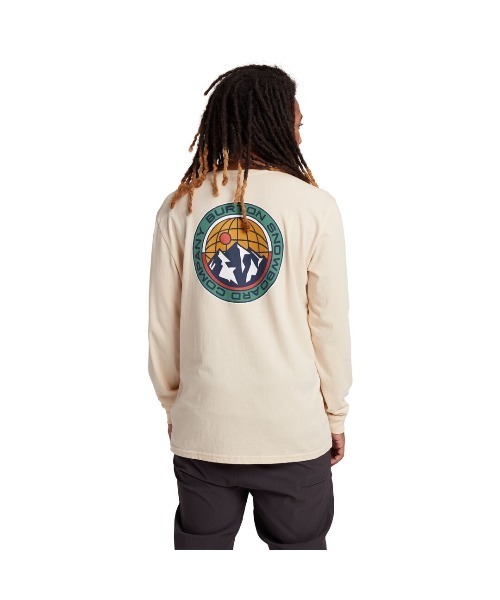 BURTON（バートン）の「オーガーニックコットン 長袖 ロングスリーブ Tシャツ（Tシャツ/カットソー・メンズ・パープル/アイボリー/ダークグレー・S/M/L/XL/XS）」の9枚目の写真