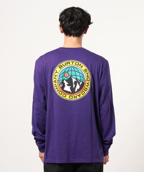 BURTON（バートン）の「オーガーニックコットン 長袖 ロングスリーブ Tシャツ（Tシャツ/カットソー・メンズ・パープル/アイボリー/ダークグレー・S/M/L/XL/XS）」の17枚目の写真