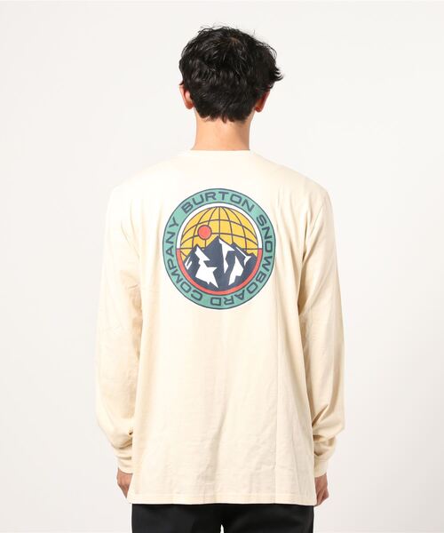 BURTON（バートン）の「オーガーニックコットン 長袖 ロングスリーブ Tシャツ（Tシャツ/カットソー・メンズ・パープル/アイボリー/ダークグレー・S/M/L/XL/XS）」の18枚目の写真