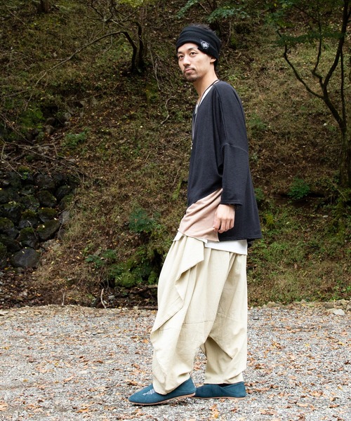 チャイハネ(チャイハネ)の「【チャイハネ】オームラベルニットヘアバンド(ヘアバンド・メンズ・ブラック/ベージュ/ネイビー/ブラウン/グリーン/マスタード/グレー/ターコイズブルー/キャメル・FREE)」の18枚目の写真