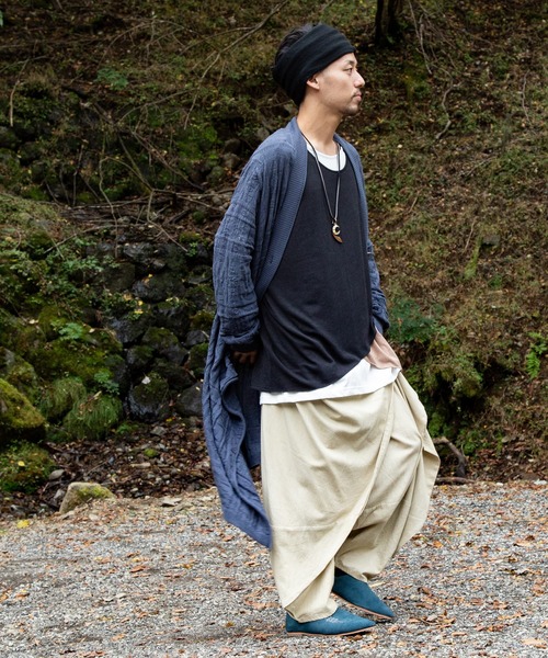 チャイハネ(チャイハネ)の「【チャイハネ】オームラベルニットヘアバンド(ヘアバンド・メンズ・ブラック/ベージュ/ネイビー/ブラウン/グリーン/マスタード/グレー/ターコイズブルー/キャメル・FREE)」の19枚目の写真