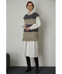RIM.ARK(リムアーク) Crochet loose knit RIM.ARK（リムアーク）の「Crochet loose knit（タンクトップ