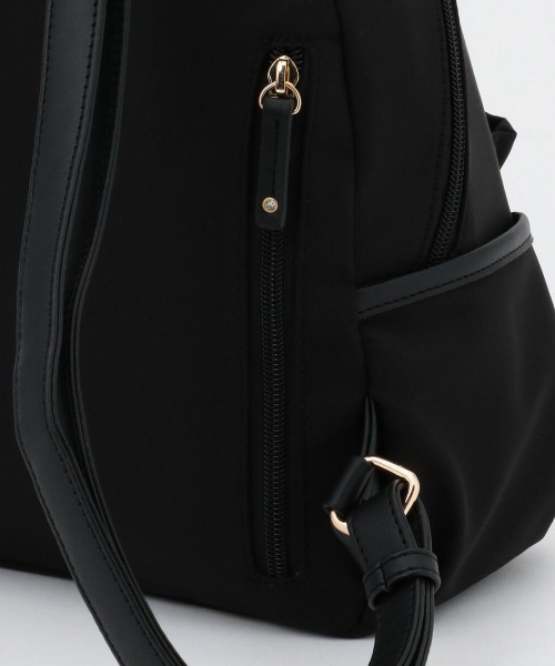 MISCH MASCH(ミッシュマッシュ)の「バイカラーリボンリュック(バックパック/リュック・レディース・ベージュ/ブラック/ラベンダー・FREE)」の5枚目の写真