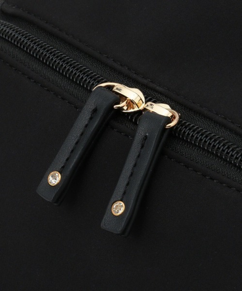 MISCH MASCH(ミッシュマッシュ)の「バイカラーリボンリュック(バックパック/リュック・レディース・ベージュ/ブラック/ラベンダー・FREE)」の13枚目の写真