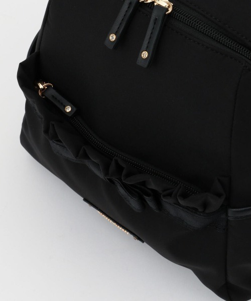 MISCH MASCH(ミッシュマッシュ)の「バイカラーリボンリュック(バックパック/リュック・レディース・ベージュ/ブラック/ラベンダー・FREE)」の12枚目の写真