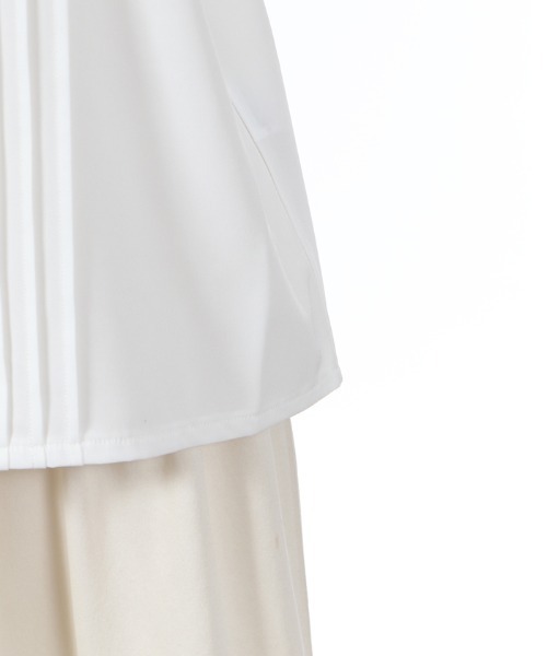 axes femme（アクシーズファム）の「レースカラーブラウス（シャツ/ブラウス・レディース・ブラック/ホワイト/サックスブルー・MEDIUM）」の10枚目の写真