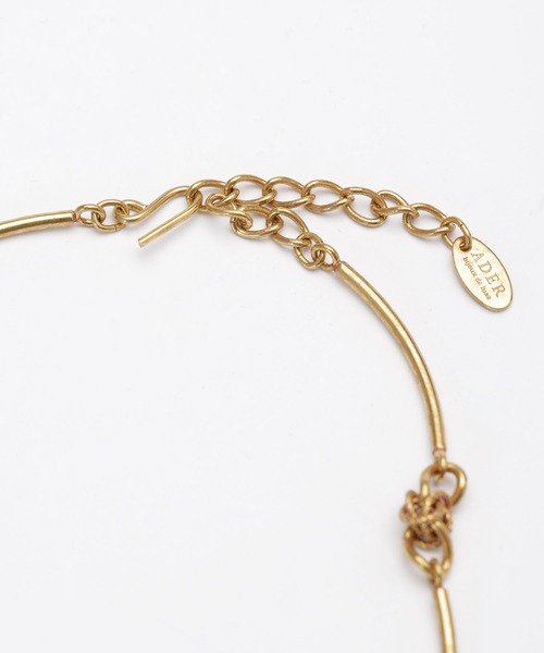 アクセサリー ADER.bijoux/POMPEII knot necklace ADER（アデル）の「ADER.bijoux/POMPEII knot necklace