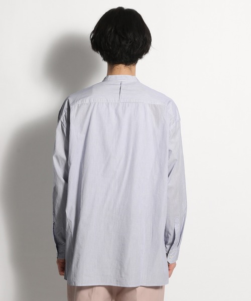 niko and...（ニコアンド）の「ストライプビブシャツ（シャツ/ブラウス・メンズ・ライトブルー/ベビーピンク・MEDIUM/LARGE）」の11枚目の写真