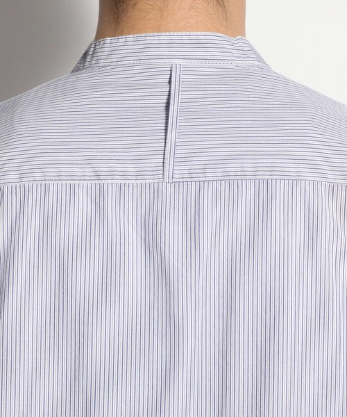 niko and...（ニコアンド）の「ストライプビブシャツ（シャツ/ブラウス・メンズ・ライトブルー/ベビーピンク・MEDIUM/LARGE）」の4枚目の写真