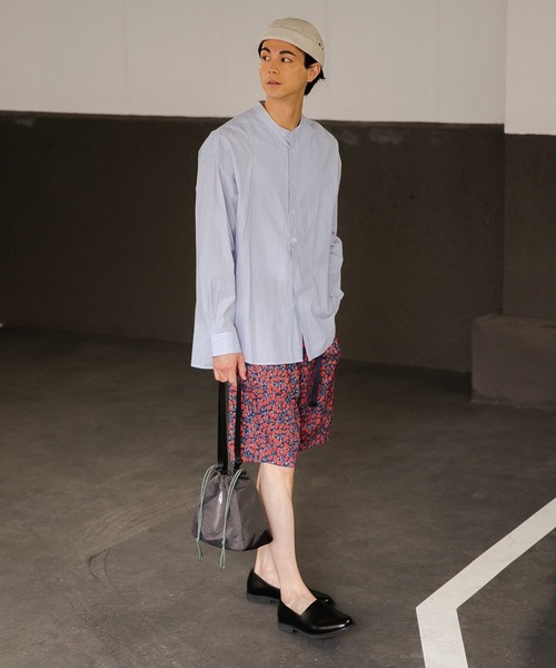 niko and...（ニコアンド）の「ストライプビブシャツ（シャツ/ブラウス・メンズ・ライトブルー/ベビーピンク・MEDIUM/LARGE）」の16枚目の写真