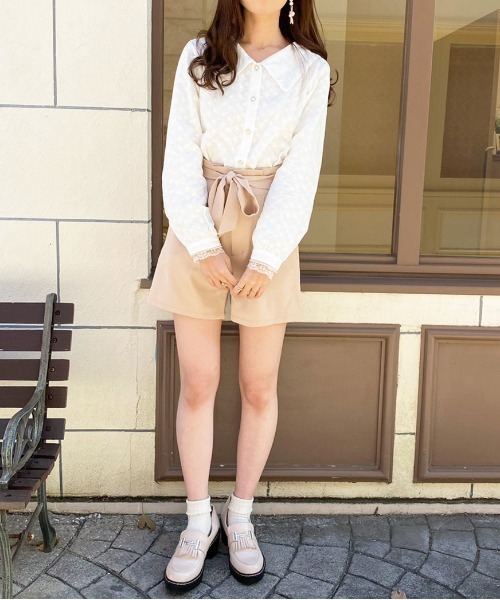 apres jour（アプレジュール）の「コットンセーラー襟ブラウス【ZOZOTOWN限定アイテム】【3AP】（シャツ/ブラウス・レディース・オフホワイト・フリー/X-LARGE）」の7枚目の写真