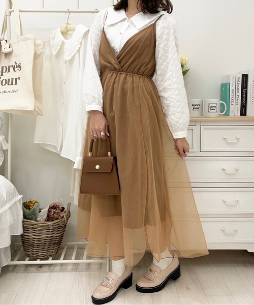 apres jour（アプレジュール）の「コットンセーラー襟ブラウス【ZOZOTOWN限定アイテム】【3AP】（シャツ/ブラウス・レディース・オフホワイト・フリー/X-LARGE）」の17枚目の写真