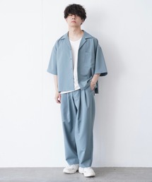 INTER FACTORY | ファッションインフルエンサー ゆーすけ × INTER FACTORY　loose TR shirt setup / ルーズTRシャツセットアップ(シャツ/ブラウス)