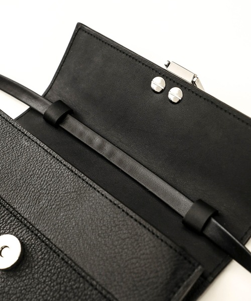 ITTI（イッチ）の「STUDIOUS別注 ウォレットバッグ/EX.OSAIFU BAG（ボディバッグ/ウエストポーチ・メンズ・ブラック/ベージュ/ブラウン/グリーン・FREE）」の15枚目の写真