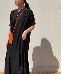 RIVE DROITE | 初夏らしい軽やかな一枚　ボイルギャザーワンピース(ワンピース)