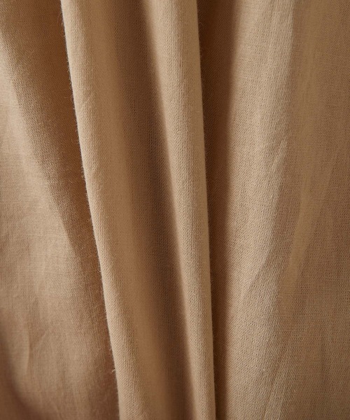 RIVE DROITE（リヴドロワ）の「初夏らしい軽やかな一枚　ボイルギャザーワンピース（ワンピース・レディース・ベージュ/ブラック/オレンジ・FREE）」の15枚目の写真