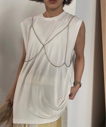 Ameri | MEDI CHAIN HARNESS SET TANK(Tシャツ/カットソー)