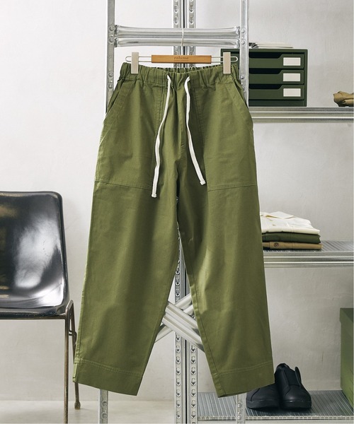 JOURNAL STANDARD relume（ジャーナルスタンダード　レリューム）の「【HOUSE HOLD / ハウスホールド】 サルエル ベイカーパンツ（その他パンツ・メンズ・ベージュ/アイボリー/オリーブ・3/4/1/2）」の3枚目の写真