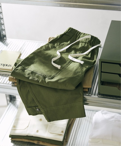 JOURNAL STANDARD relume（ジャーナルスタンダード　レリューム）の「【HOUSE HOLD / ハウスホールド】 サルエル ベイカーパンツ（その他パンツ・メンズ・ベージュ/アイボリー/オリーブ・3/4/1/2）」の4枚目の写真