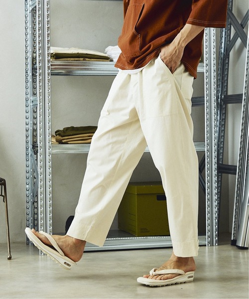 JOURNAL STANDARD relume（ジャーナルスタンダード　レリューム）の「【HOUSE HOLD / ハウスホールド】 サルエル ベイカーパンツ（その他パンツ・メンズ・ベージュ/アイボリー/オリーブ・3/4/1/2）」の20枚目の写真