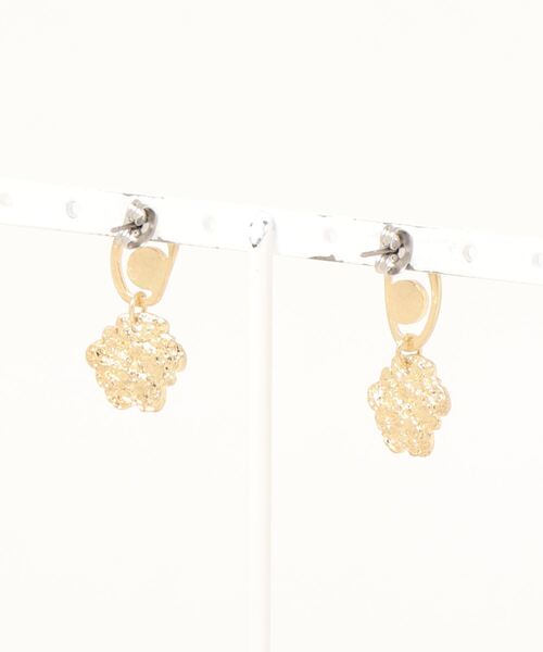 チチカカ（チチカカ）の「メタルパーツプチシェルピアス（ピアス（両耳用）・レディース・ゴールド/シルバー・FREE）」の3枚目の写真