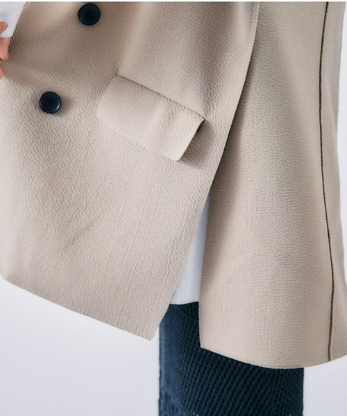 ECRIRE（エクリール）の「ノースリテーラーベスト（ベスト・レディース・ベージュ/カーキ/ピンク/ブラック・フリー）」の22枚目の写真