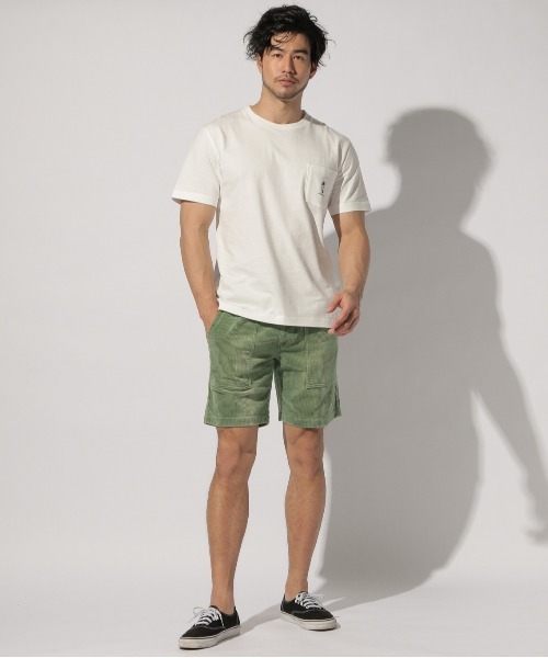 BAYFLOW（ベイフロー）の「カリフォルニアコールショートパンツ（その他パンツ・メンズ・チャコール/ライトピンク/ライトグリーン/オフホワイト/サックスブルー/ネイビー/オレンジ/ベージュ・LARGE/SMALL/MEDIUM）」の13枚目の写真