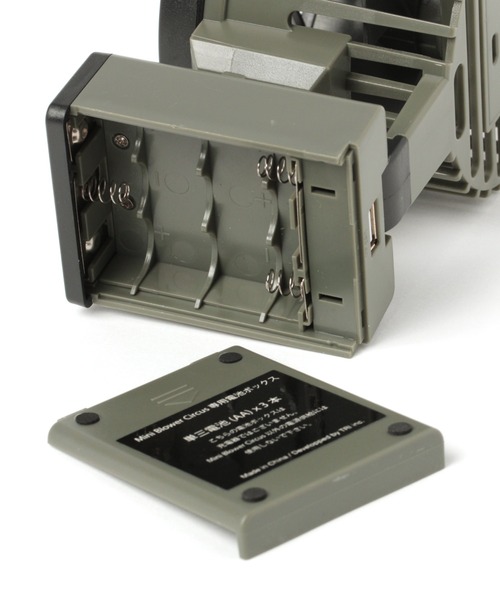 niko and...(ニコアンド)の「【Circus(サーカス)】ミニ扇風機(アウトドアグッズ・レディース・オリーブ/イエロー・0)」の12枚目の写真