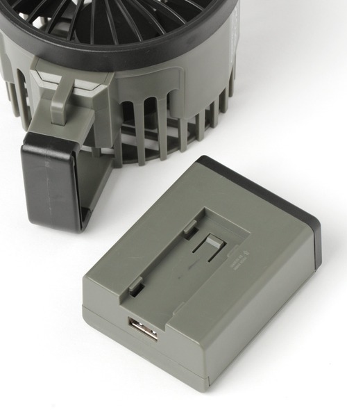 niko and...(ニコアンド)の「【Circus(サーカス)】ミニ扇風機(アウトドアグッズ・レディース・オリーブ/イエロー・0)」の13枚目の写真