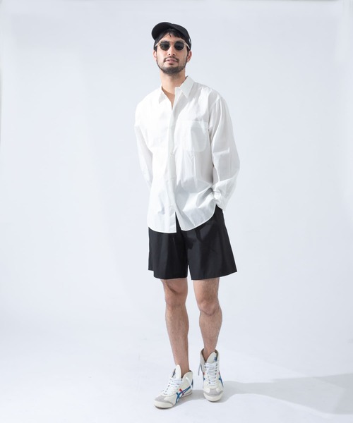 URBAN RESEARCH ROSSO MEN（アーバンリサーチロッソメン）の「メッシュ切替アクティブショーツ（その他パンツ・メンズ・ブラック/チャコールグレー・LARGE/MEDIUM）」の10枚目の写真