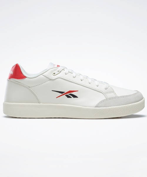 Reebok(リーボック)の「ベクター スマッシュ / Vector Smash(スニーカー・メンズ・ホワイト×ネイビー/ホワイト×レッド/ブラック×ホワイト/ホワイト×ホワイト・28.5cm/23.0cm/24.5cm/26.0cm/26.5cm/27.0cm/23.5cm/25.0cm/27.5cm/29.0cm/25.5cm/24.0cm/28.0cm/29.5cm/22.5cm/31cm)」の2枚目の写真