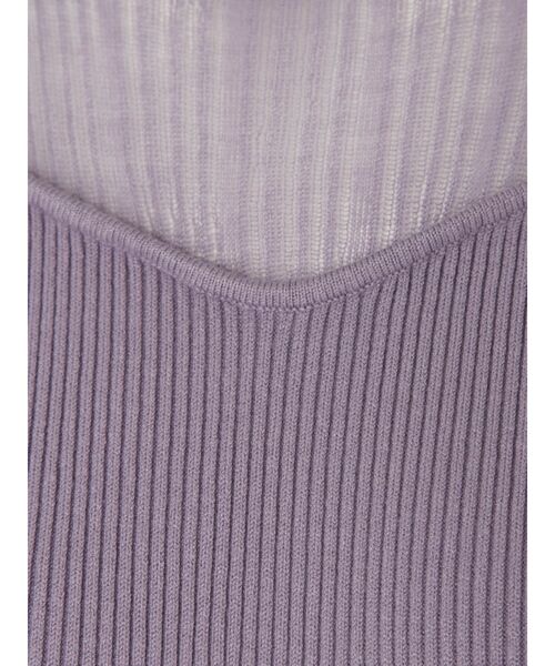 MERCURYDUO（マーキュリーデュオ）の「シアースリーブプリーツニットワンピース（ワンピース・レディース・アイボリー/ミント/ラベンダー・FREE）」の19枚目の写真