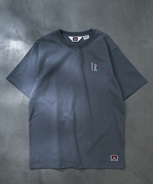 BEN DAVIS（ベンデイビス）の「【 BEN DAVIS ベンデイビス 】MINIGOLILA EMB TEE ミニゴリラ刺繍Ｔシャツ　バックロゴ（Tシャツ/カットソー・レディース・ホワイト/ブラック/ベージュ/グリーン/ブルー・SMALL/MEDIUM/LARGE/X-LARGE）」の12枚目の写真