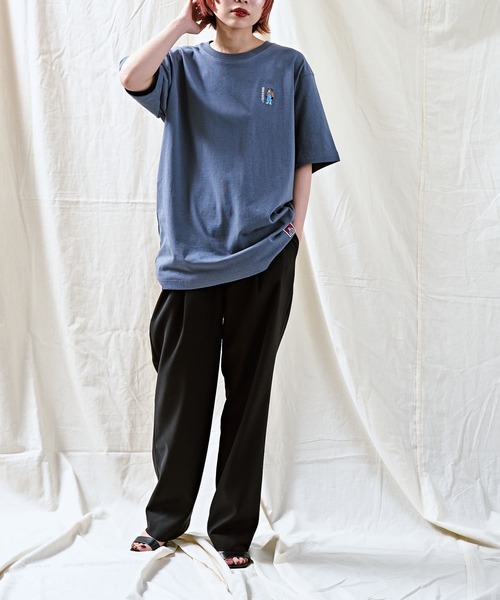 BEN DAVIS（ベンデイビス）の「【 BEN DAVIS ベンデイビス 】MINIGOLILA EMB TEE ミニゴリラ刺繍Ｔシャツ　バックロゴ（Tシャツ/カットソー・レディース・ホワイト/ブラック/ベージュ/グリーン/ブルー・SMALL/MEDIUM/LARGE/X-LARGE）」の17枚目の写真