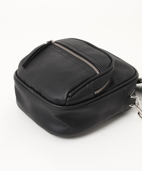 PairPair（ペアペア）の「コンパクトショルダーチェーンバッグ（ショルダーバッグ・レディース・ブラック・FREE）」の10枚目の写真