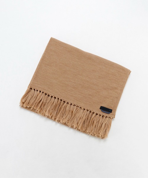 junhashimoto(ジュンハシモト)の「A05 BIG STOLE(ストール/ショール・メンズ・ブラック/グレー/ブルー/グリーン/キャメル/バーガンディー・FREE)」の5枚目の写真