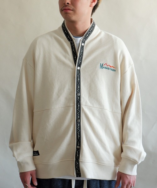 MANASTASH（マナスタッシュ）の「MANASTASH/マナスタッシュ　CASCADE JACKET カスケードジャケット　7113106（カーディガン/ボレロ・メンズ・その他/ナチュラル・MEDIUM/LARGE/X-LARGE）」の8枚目の写真