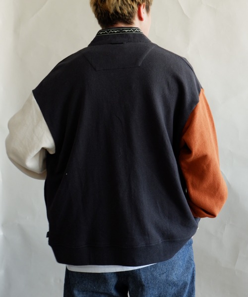 MANASTASH（マナスタッシュ）の「MANASTASH/マナスタッシュ　CASCADE JACKET カスケードジャケット　7113106（カーディガン/ボレロ・メンズ・その他/ナチュラル・MEDIUM/LARGE/X-LARGE）」の4枚目の写真