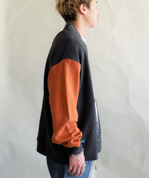 MANASTASH（マナスタッシュ）の「MANASTASH/マナスタッシュ　CASCADE JACKET カスケードジャケット　7113106（カーディガン/ボレロ・メンズ・その他/ナチュラル・MEDIUM/LARGE/X-LARGE）」の10枚目の写真