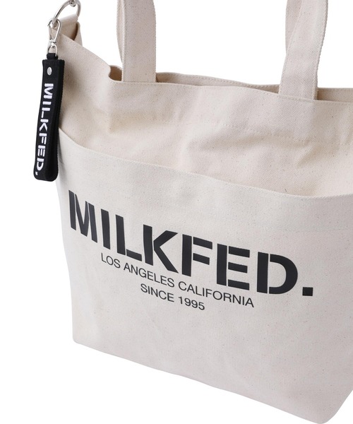 MILKFED.（ミルクフェド）の「2WAY SHOULDER BAG（ショルダーバッグ・レディース・ホワイト/ブラック/ベージュ/ライトピンク・ONE SIZE）」の11枚目の写真