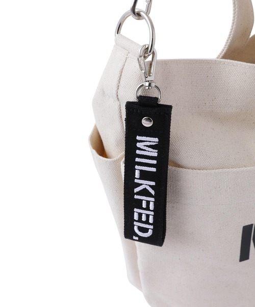 MILKFED.（ミルクフェド）の「2WAY SHOULDER BAG（ショルダーバッグ・レディース・ホワイト/ブラック/ベージュ/ライトピンク・ONE SIZE）」の14枚目の写真