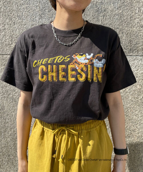 GOOD ROCK SPEED（グッドロックスピード）の「【GOOD ROCK SPEED/グッドロックスピード】CHEETOS Tee　チートス (21CTS004W)（Tシャツ/カットソー・メンズ・チャコールグレー・LARGE/MEDIUM）」の4枚目の写真