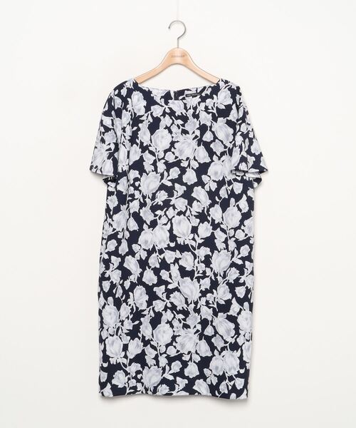 セール ブランド古着 花柄半袖ワンピース ワンピース 23区 ニジュウサンク のファッション通販 Zozoused
