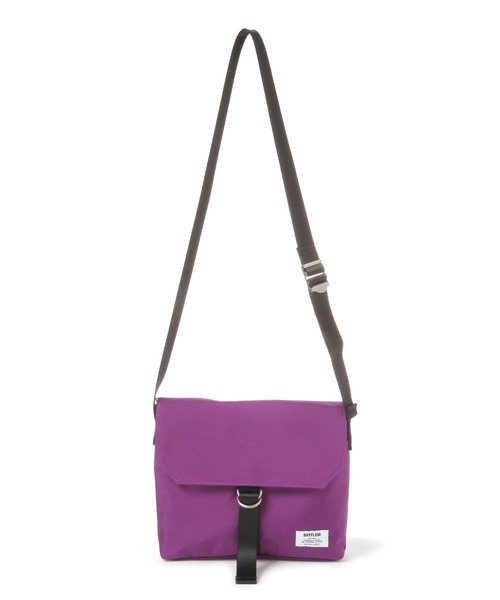BAYFLOW（ベイフロー）の「フラップサコッシュ（ショルダーバッグ・メンズ・ブラック/ベージュ/パープル/ネイビー/その他1/その他2/クリアブルー/カーキ・FREE）」の6枚目の写真