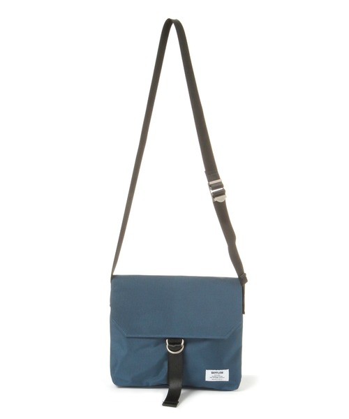 BAYFLOW（ベイフロー）の「フラップサコッシュ（ショルダーバッグ・メンズ・ブラック/ベージュ/パープル/ネイビー/その他1/その他2/クリアブルー/カーキ・FREE）」の5枚目の写真