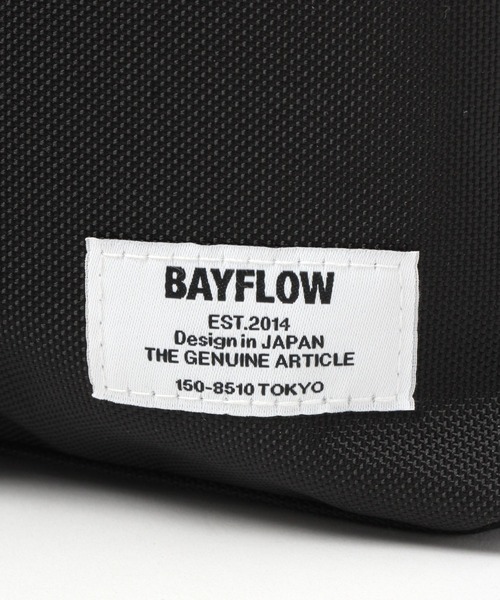 BAYFLOW（ベイフロー）の「フラップサコッシュ（ショルダーバッグ・メンズ・ブラック/ベージュ/パープル/ネイビー/その他1/その他2/クリアブルー/カーキ・FREE）」の12枚目の写真
