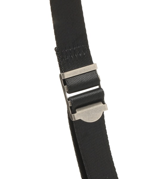 BAYFLOW（ベイフロー）の「フラップサコッシュ（ショルダーバッグ・メンズ・ブラック/ベージュ/パープル/ネイビー/その他1/その他2/クリアブルー/カーキ・FREE）」の18枚目の写真