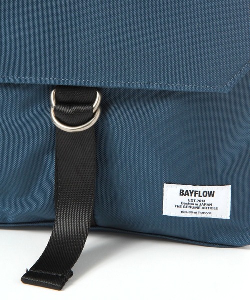 BAYFLOW（ベイフロー）の「フラップサコッシュ（ショルダーバッグ・メンズ・ブラック/ベージュ/パープル/ネイビー/その他1/その他2/クリアブルー/カーキ・FREE）」の20枚目の写真