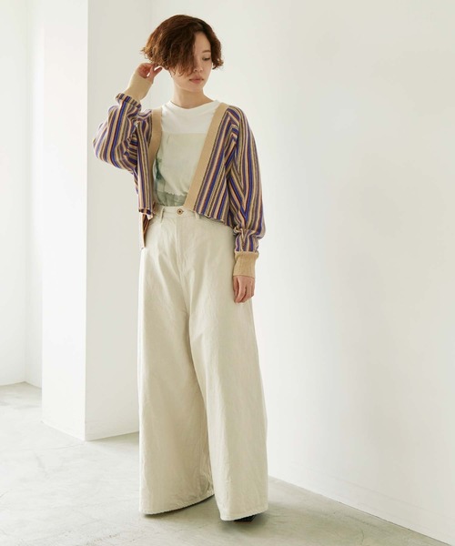 nitca（ニトカ）の「マルチガーターカーディガン（カーディガン/ボレロ・レディース・パープル/レッド・FREE）」の13枚目の写真